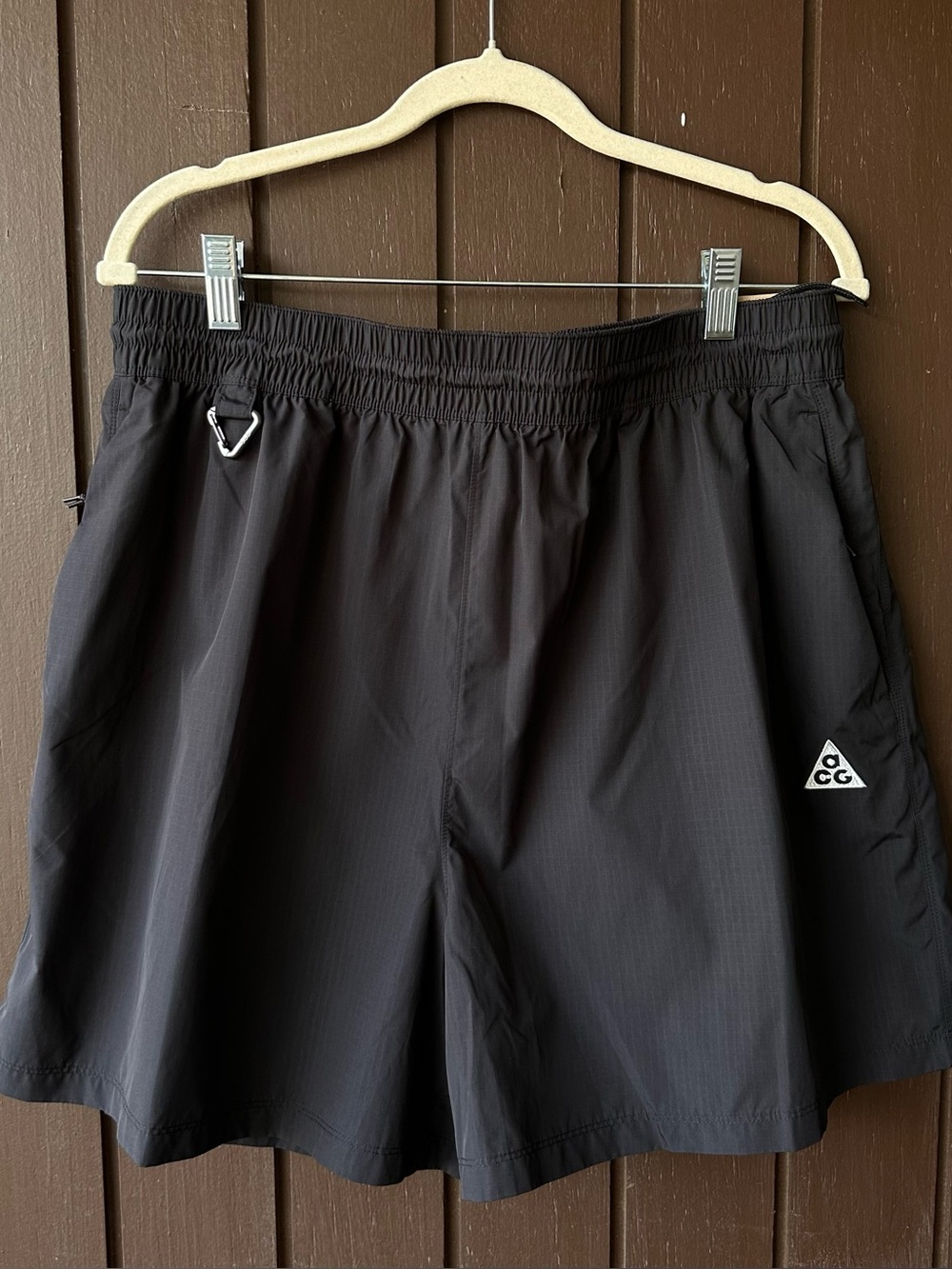 NWT Nike Black ACG Women’s Athletic Shorts “Repel” with D-Ring